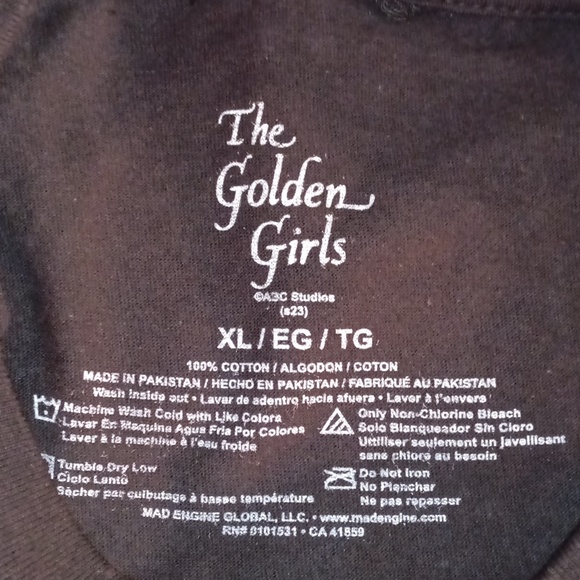 Authentic Golden Girls T-shirt - Picture 3 of 3